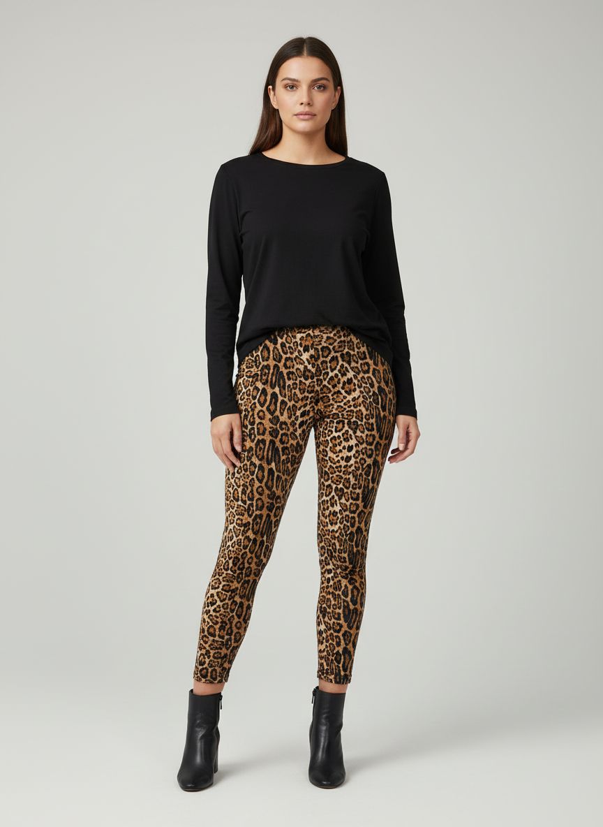 Calça Legging Animal Print