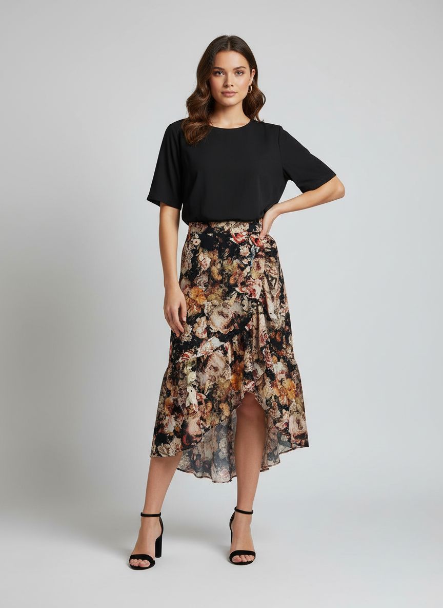 Saia Midi Assimetrica