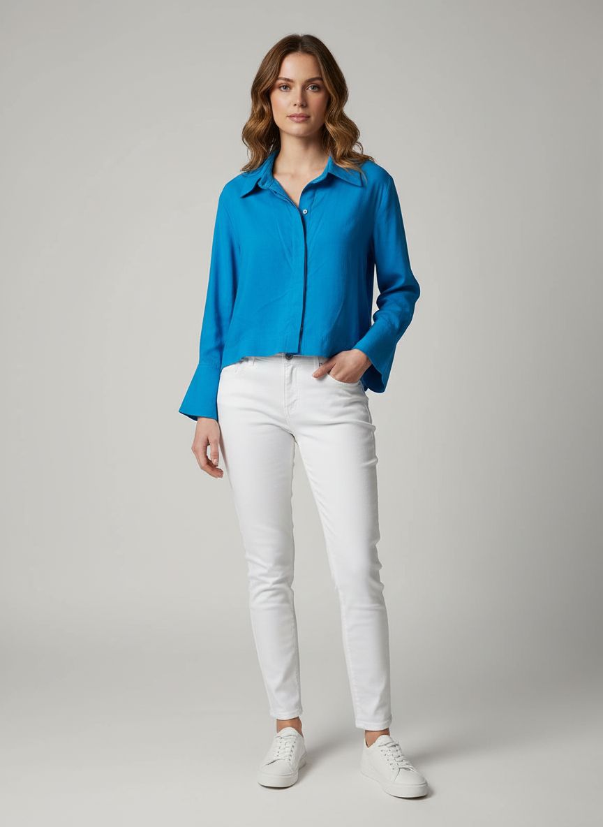 Camisa Bordada Estrela