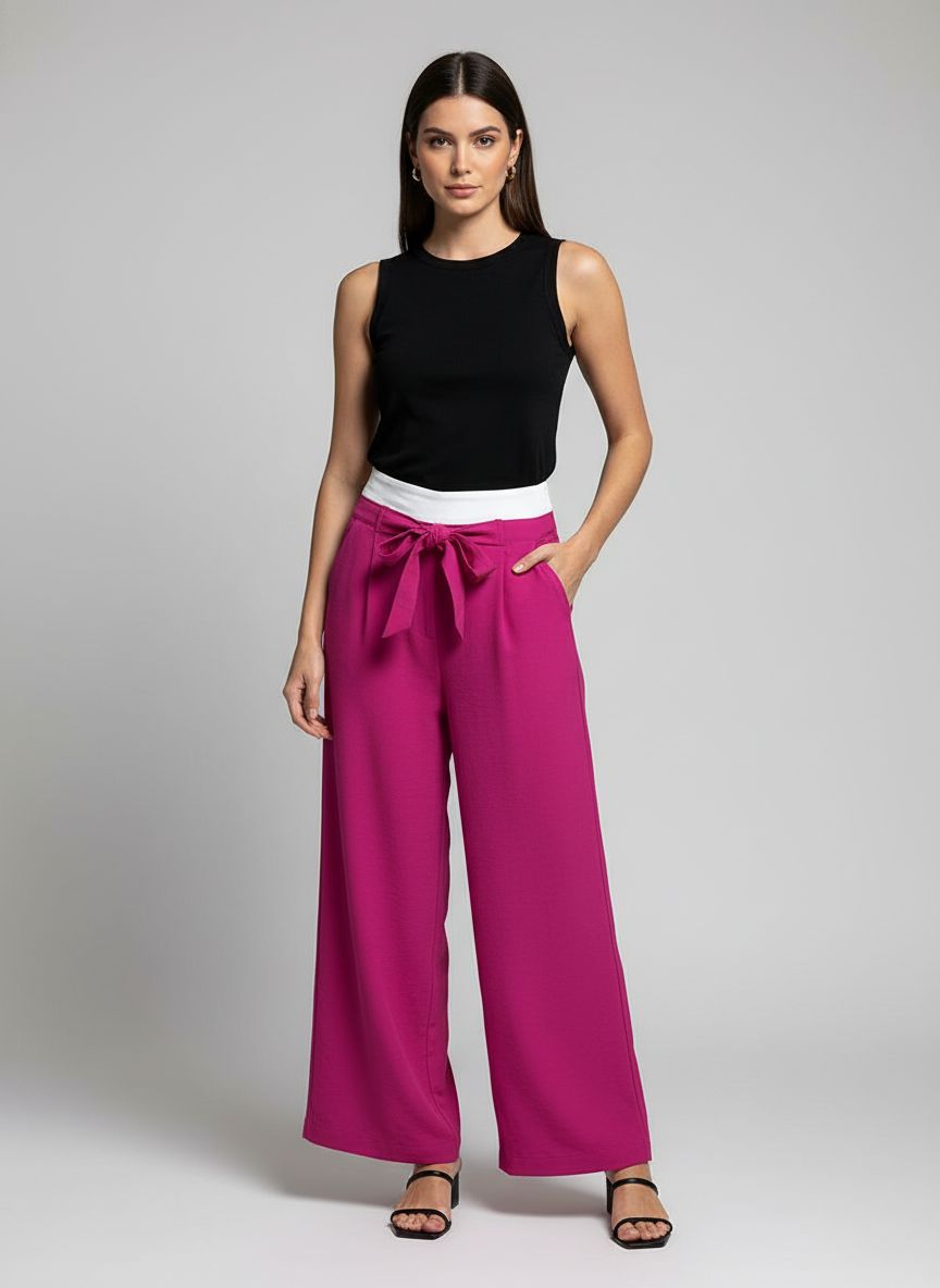 Calça Wide Leg