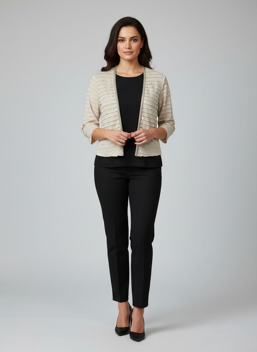 Casaqueto Babados Bordado