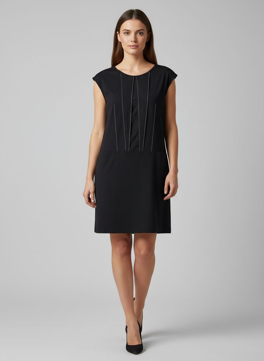 Vestido Reto Detalhes