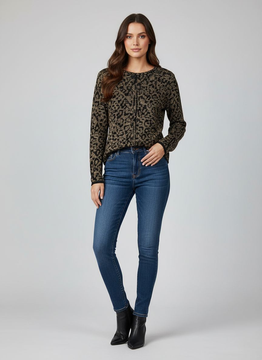 Blusa Manga Longa Shine