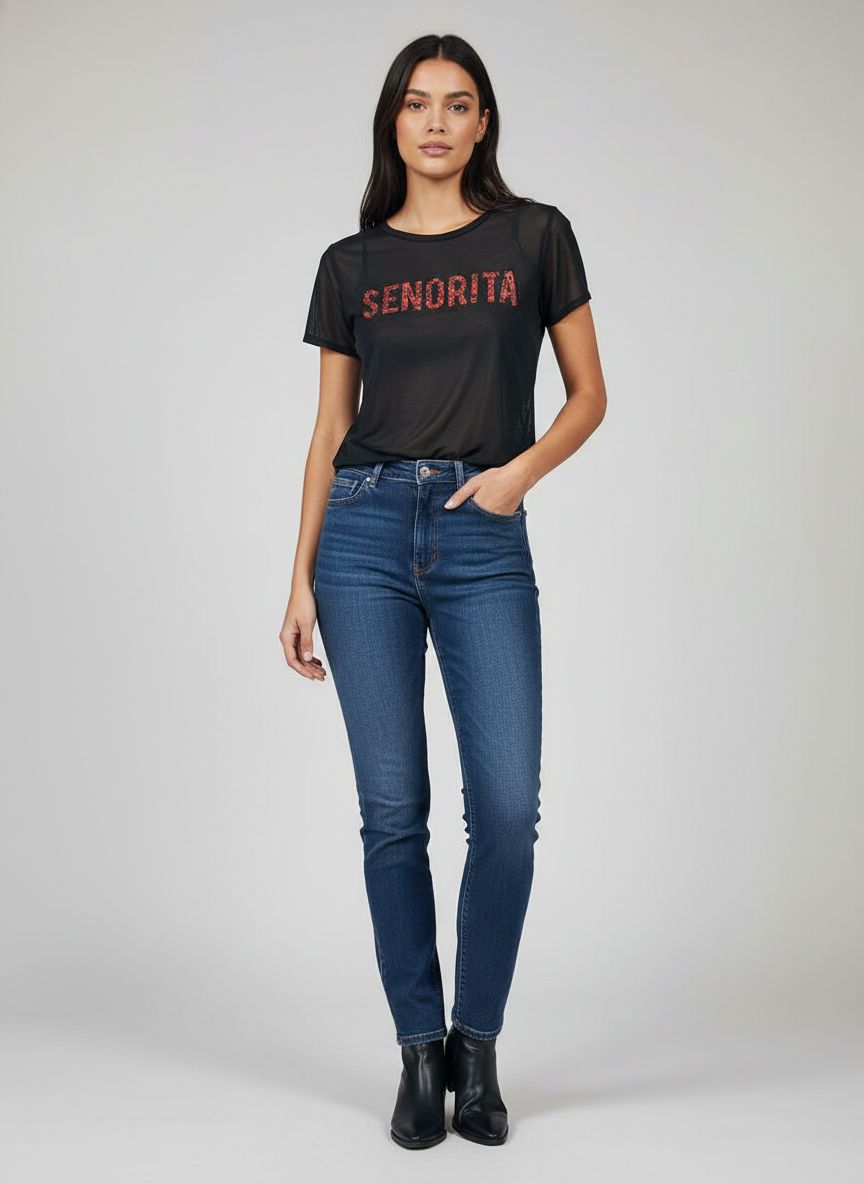 Blusa Transparência