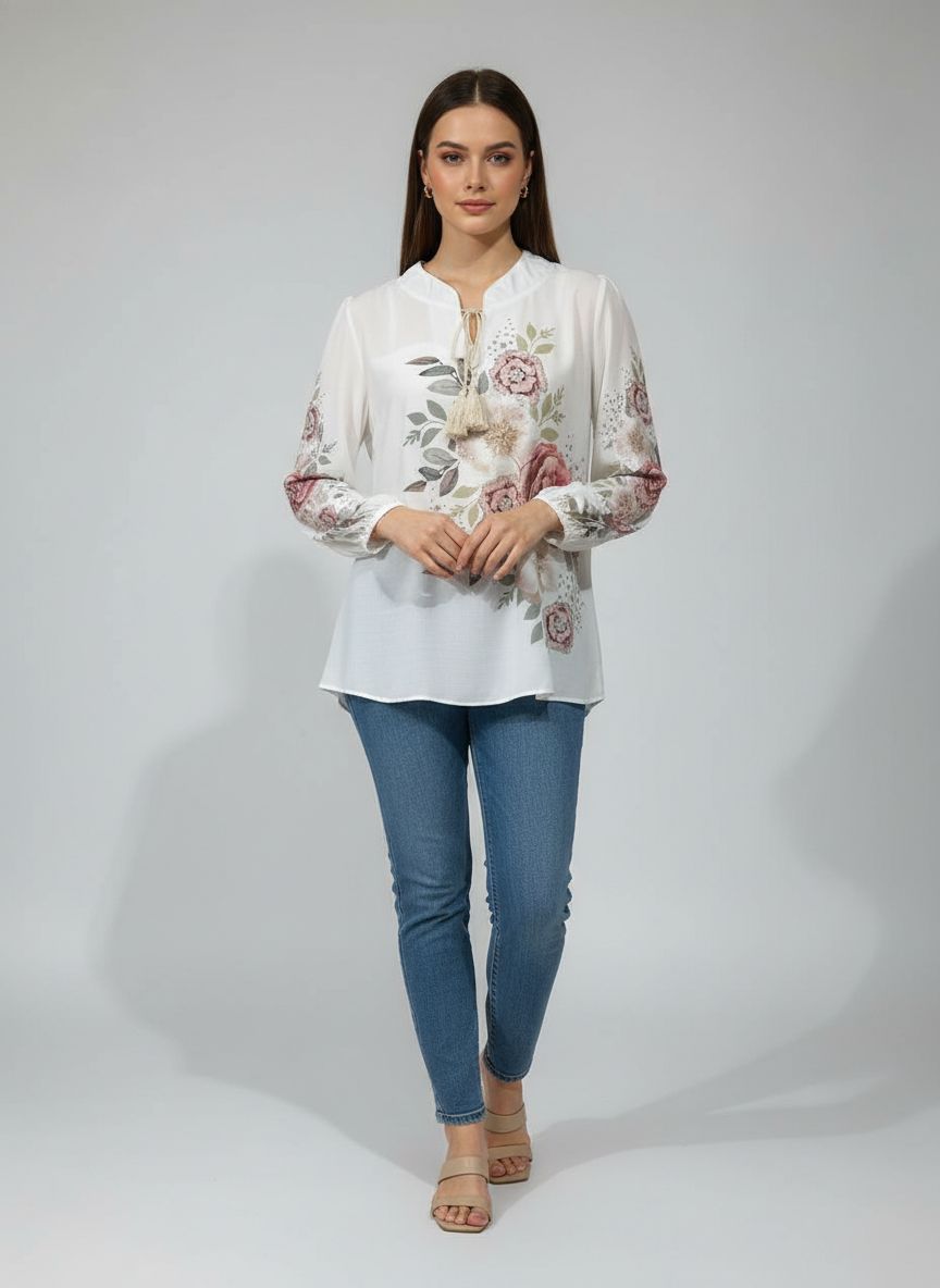 Camisa Detalhe Strass