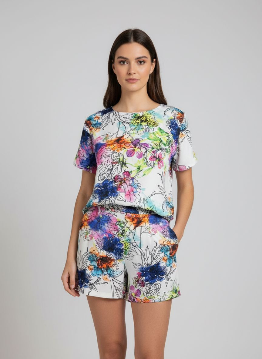Conjunto Shorts + Blusa