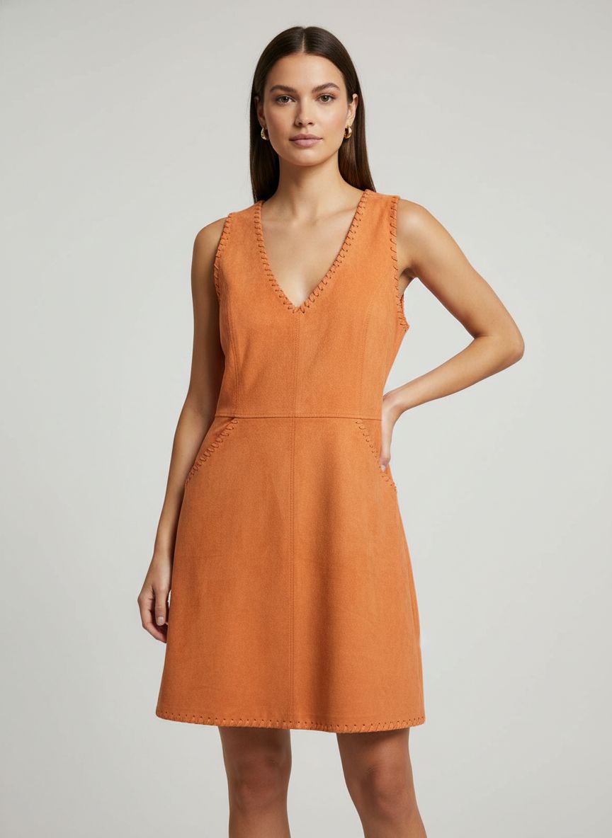 Vestido Midi Chamois