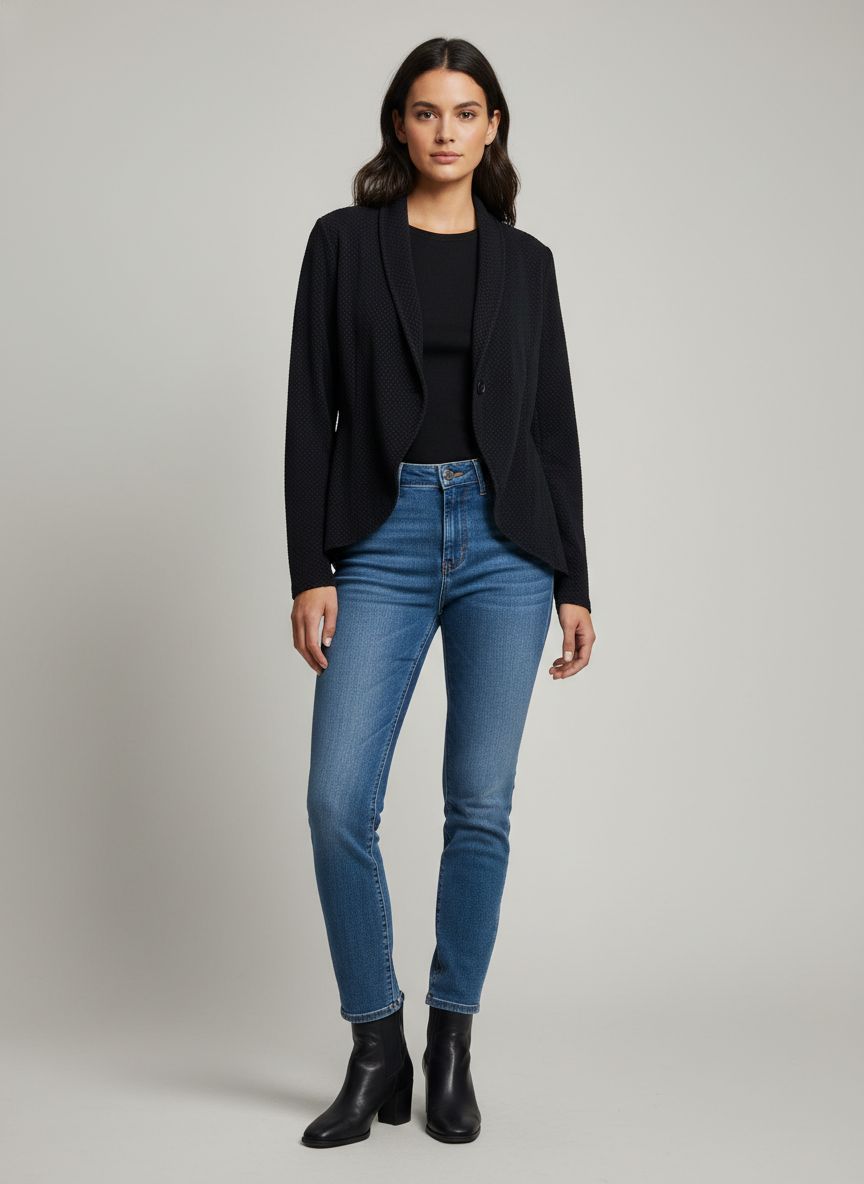 Casaco Botão Único