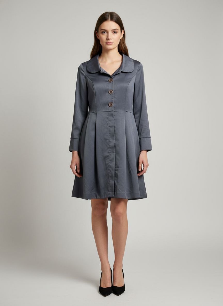 Sobretudo Acetinado Vintage