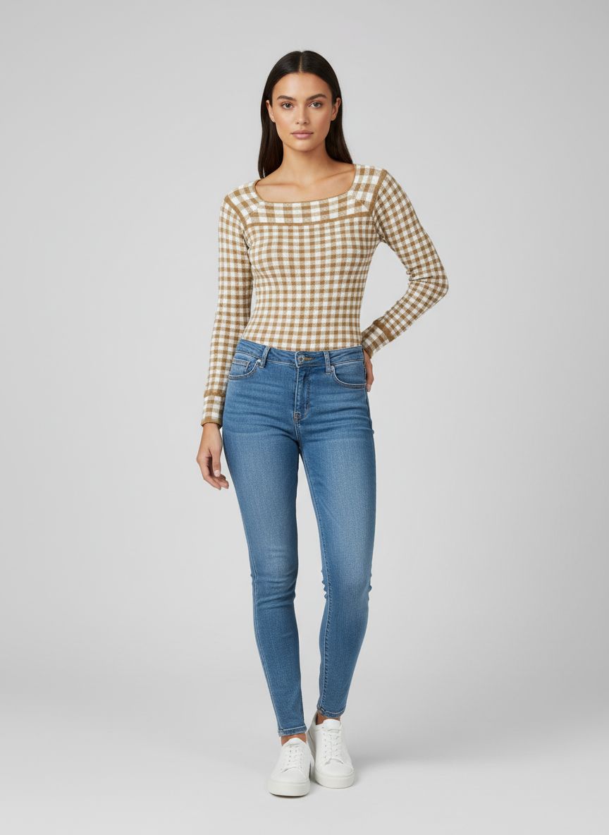 Body Tricot Ombro a Ombro