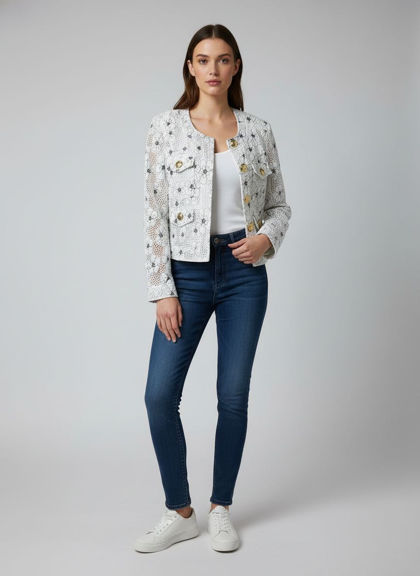 Blazer Botões Dourados