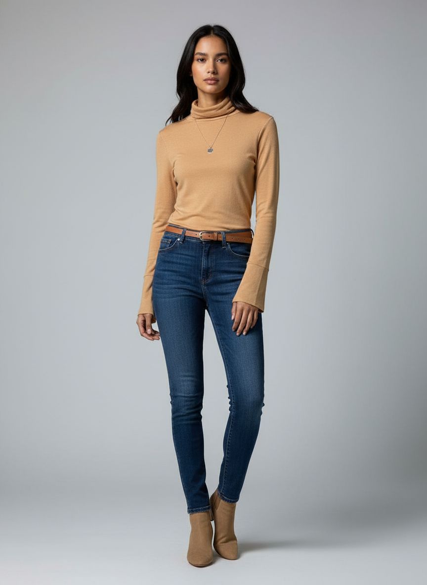 Tricot Leve Manga Longa