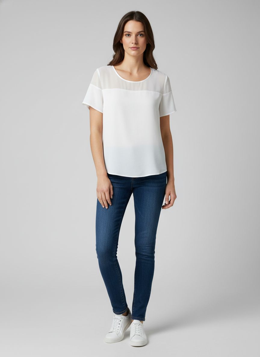 Blusa Transparência