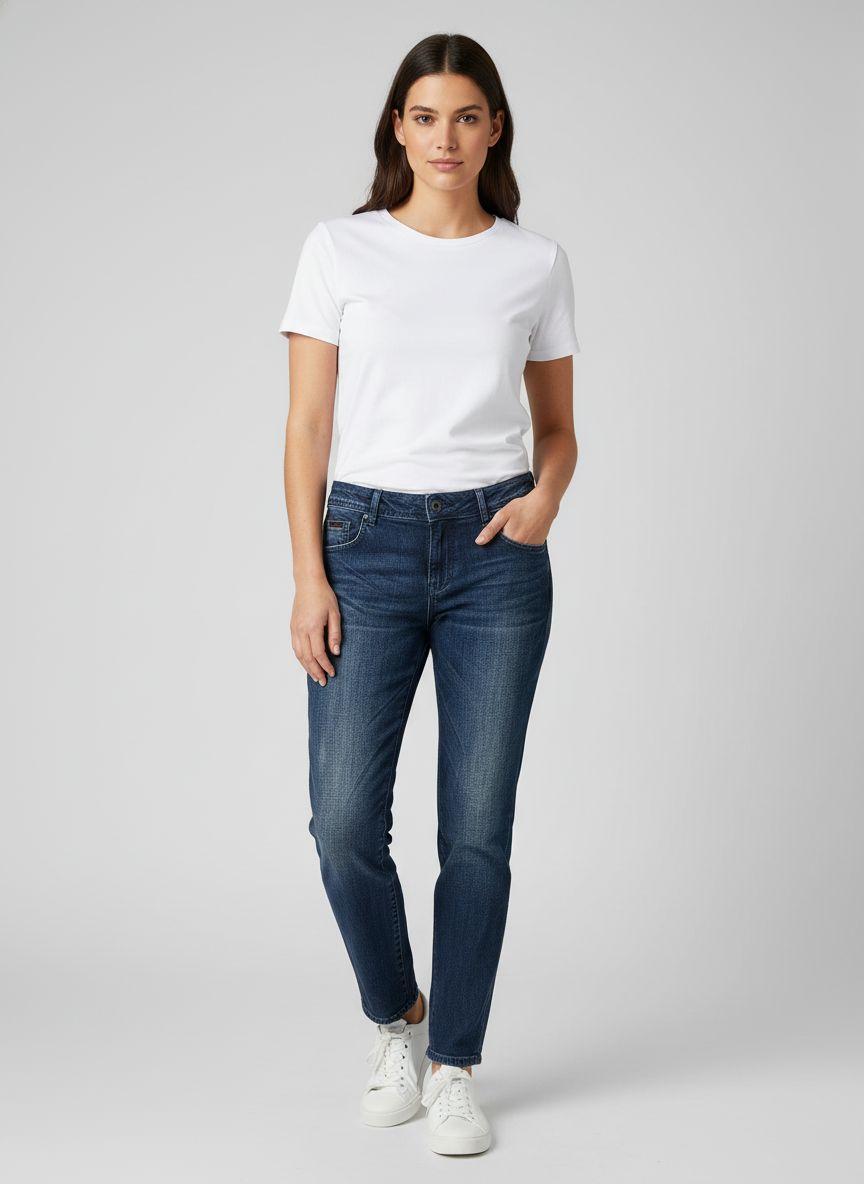 Calça Jeans Boyfriend