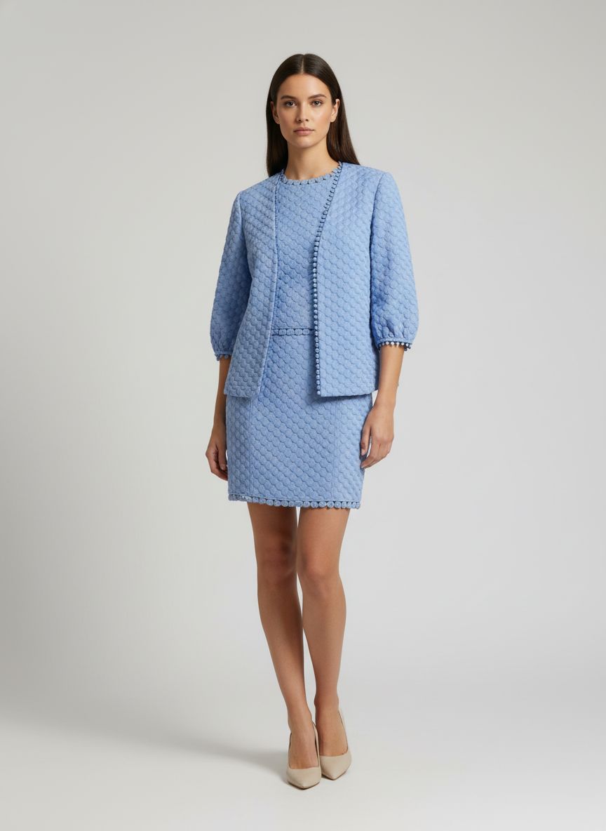 Conjunto Vestido + Blazer