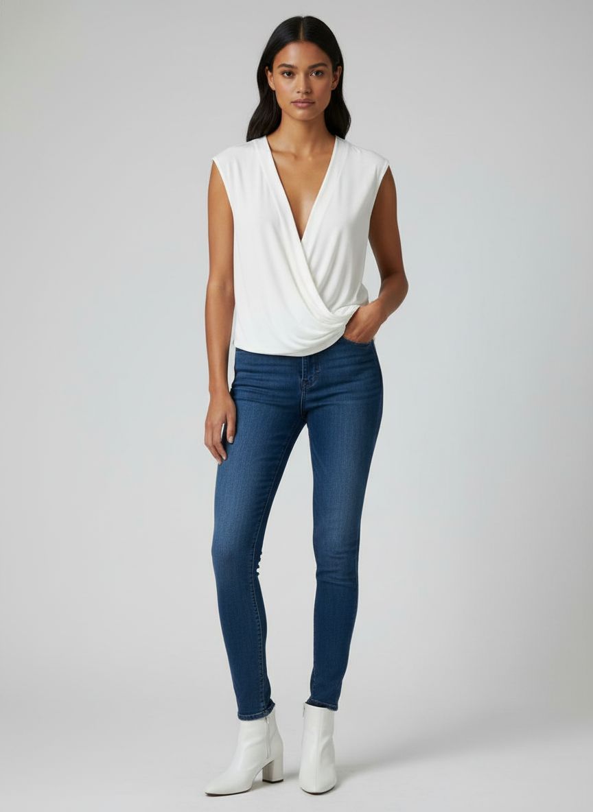 Blusa regata Transpassada