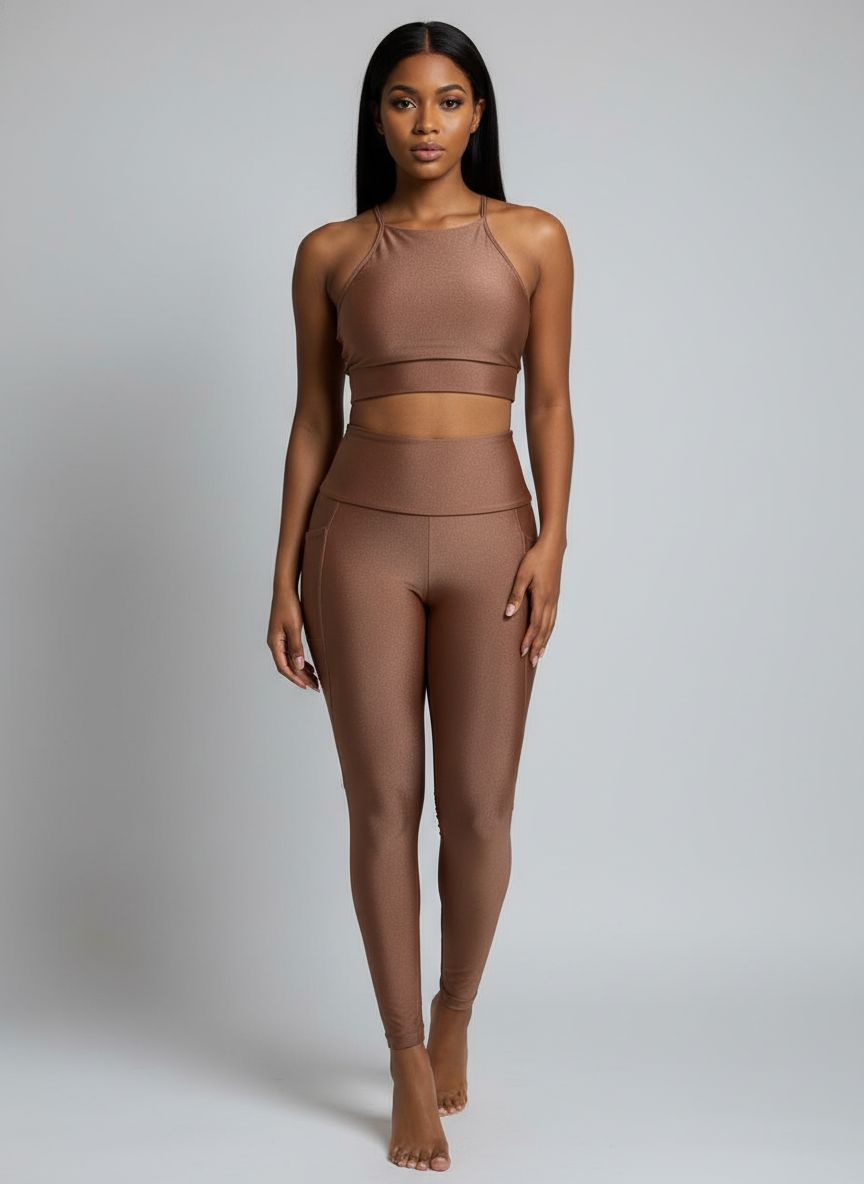 Conjunto Fitness Calça + Top