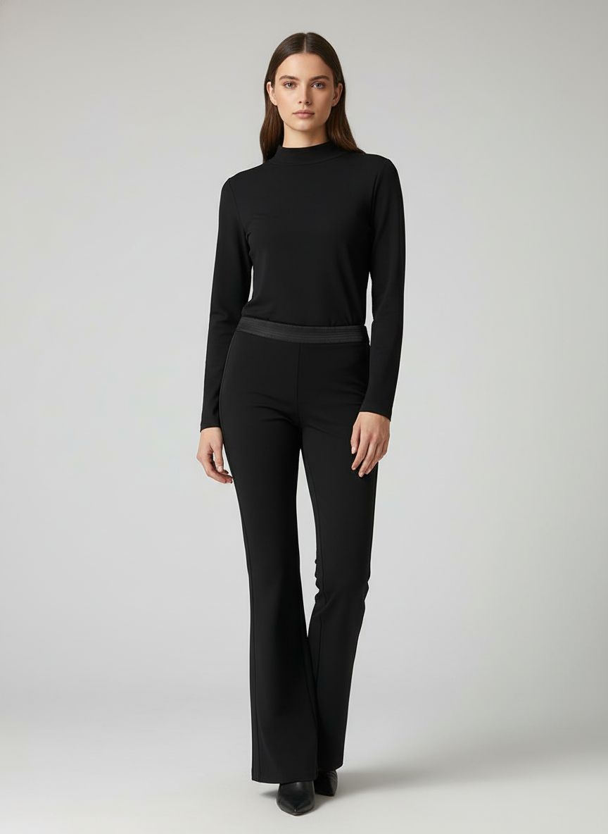 Calça Social Detalhe Cetim