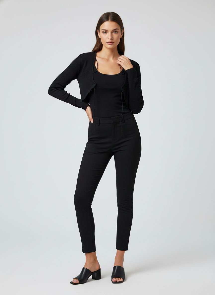 Bolero Cropped Canelado