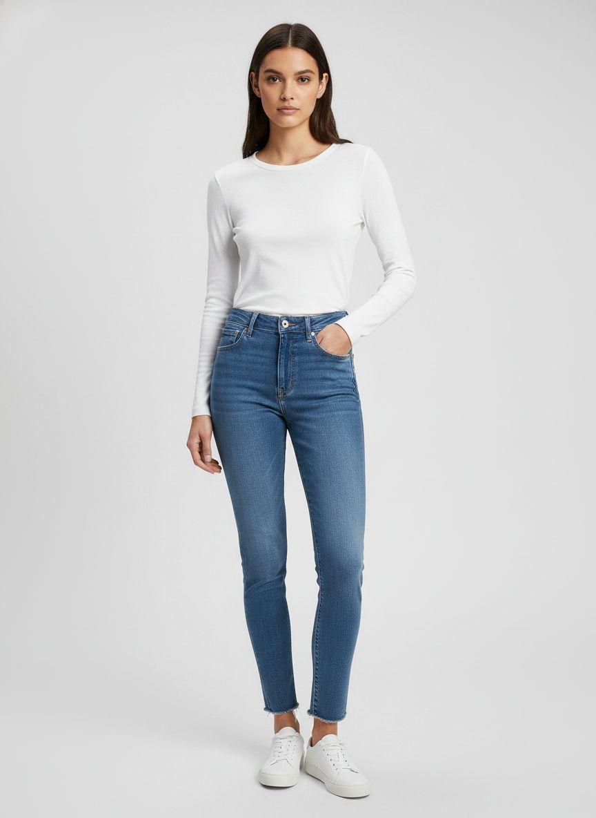 Calça Jeans Skinny