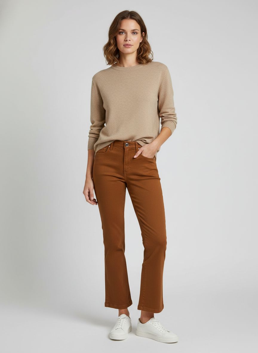 Calça Sarja Flare