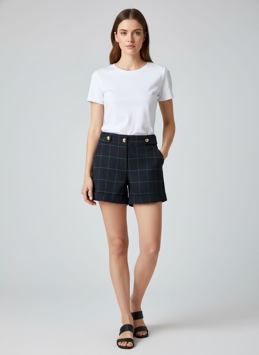 Shorts Alfaiataria