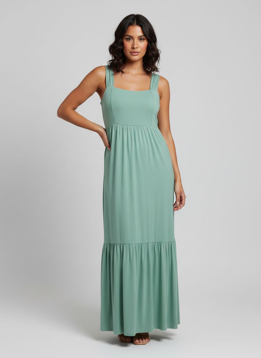 Vestido Longo Pingente