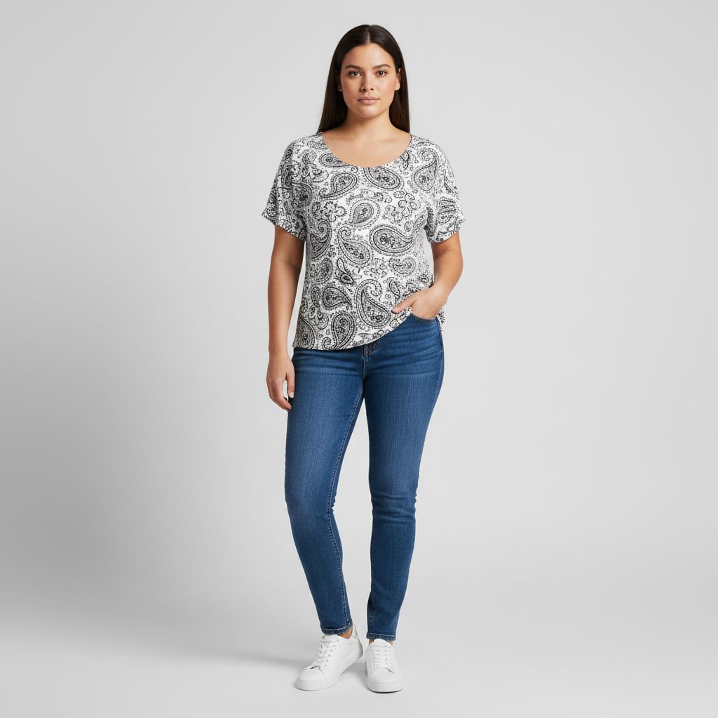 Blusa Manga Curta