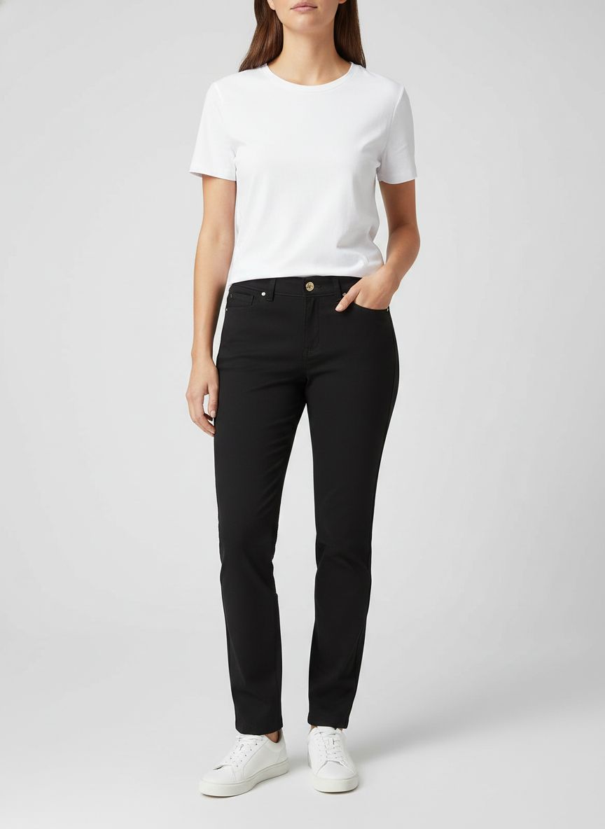 Calça Reta Elastano