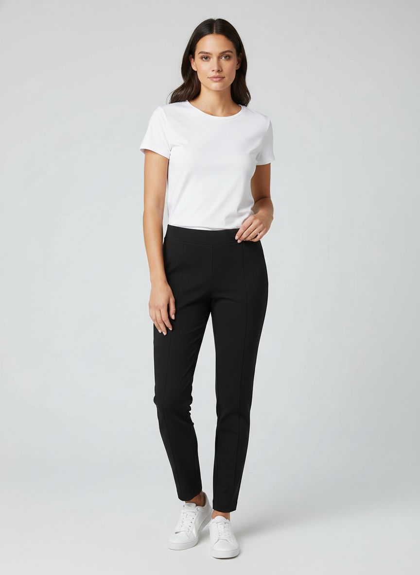 Calça Suede Reta
