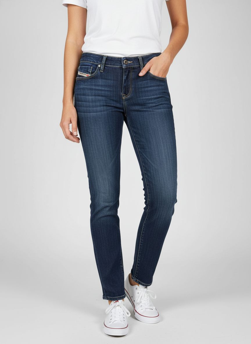 Calça Jeans Reta