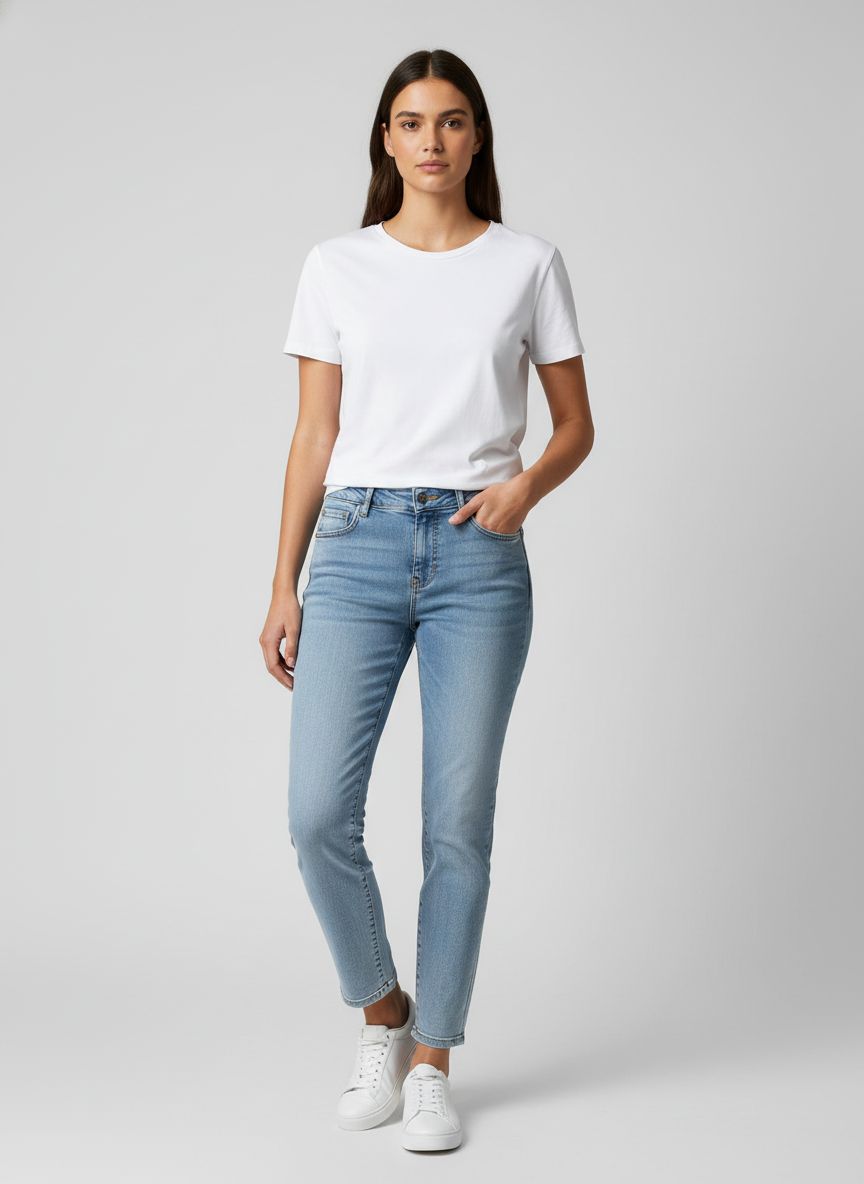 Calça Jeans Skinny
