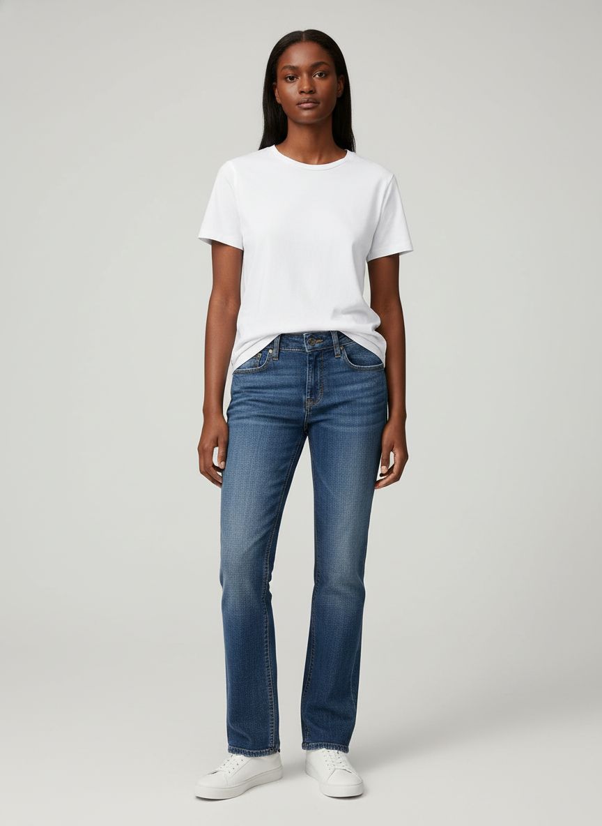 Calça Jeans Flare