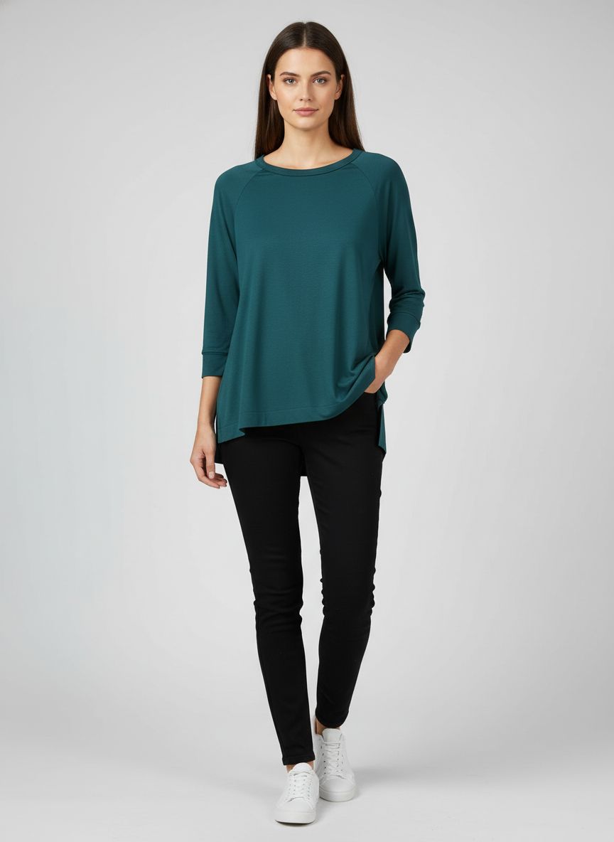 Blusa Solta Manga Curta