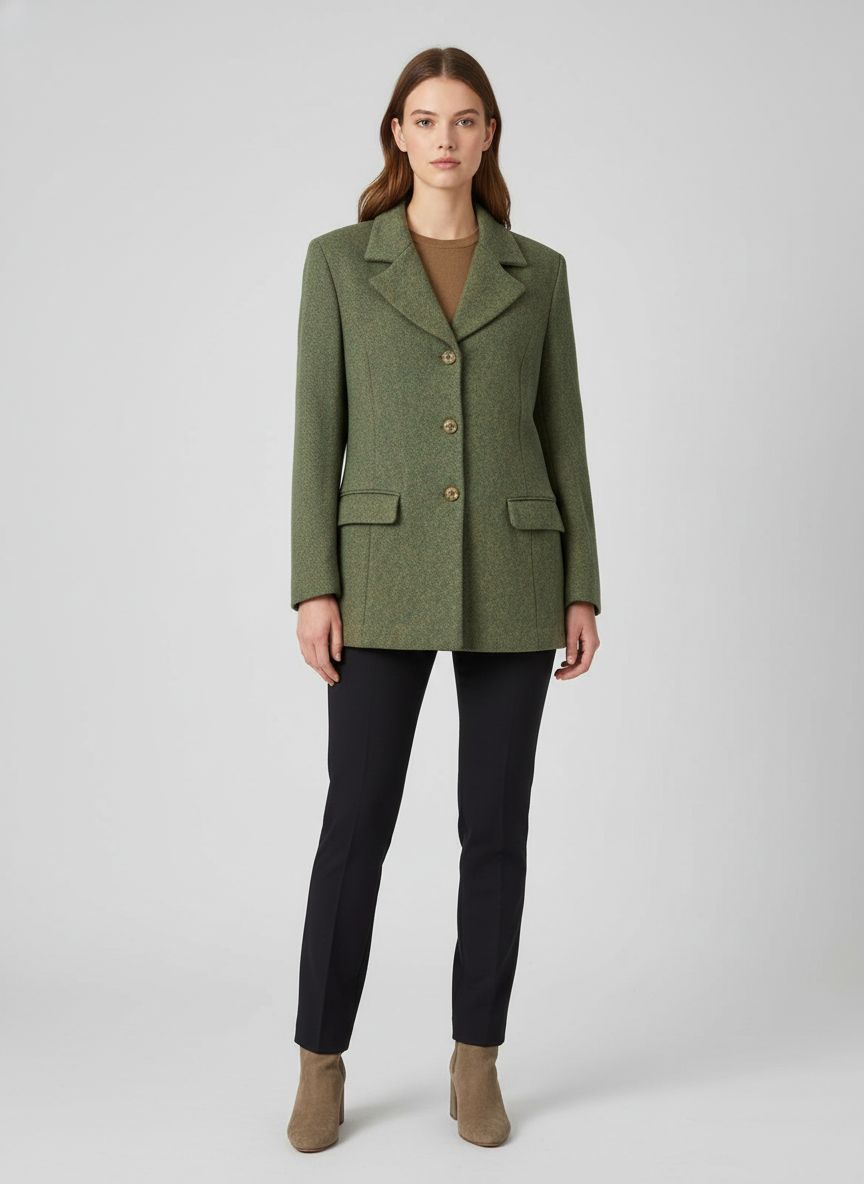 Blazer Alfaiataria Lã Batida