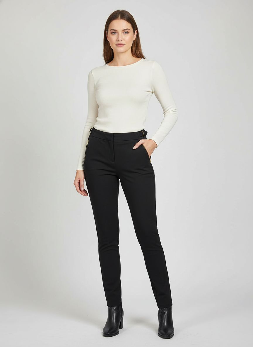 Calça Social Elastano