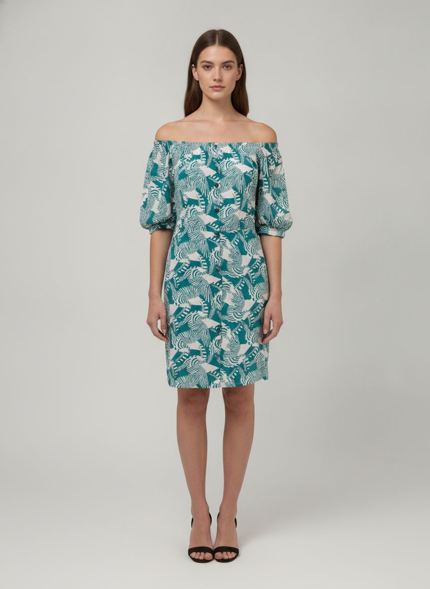 Vestido Botões