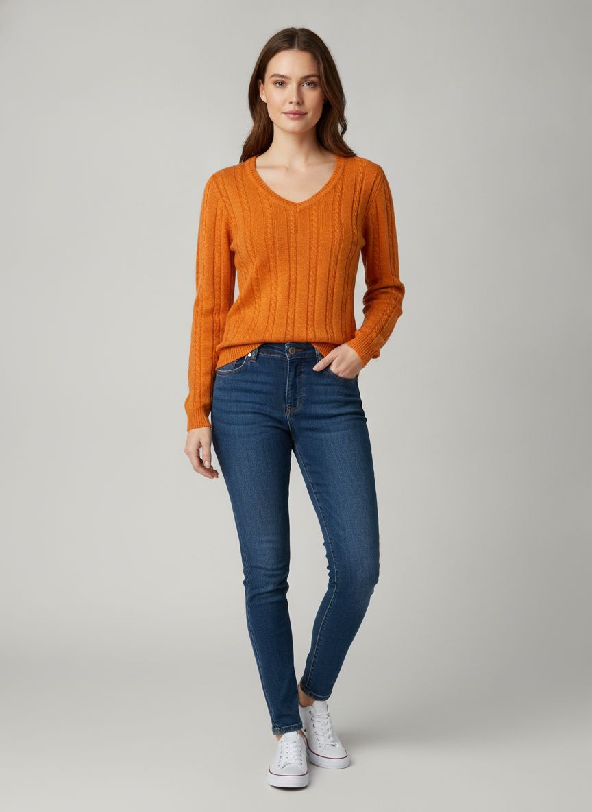 Tricot Decote V