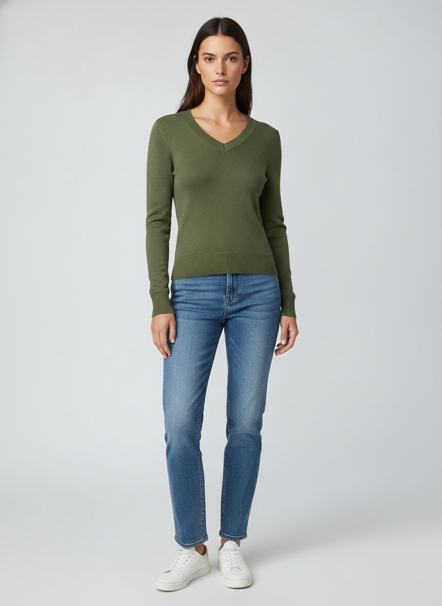 Tricot Decote V