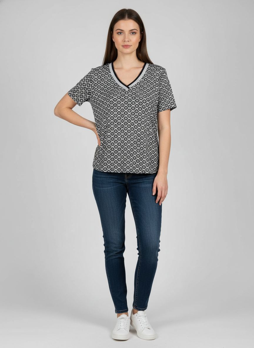 Blusa Manga Curta