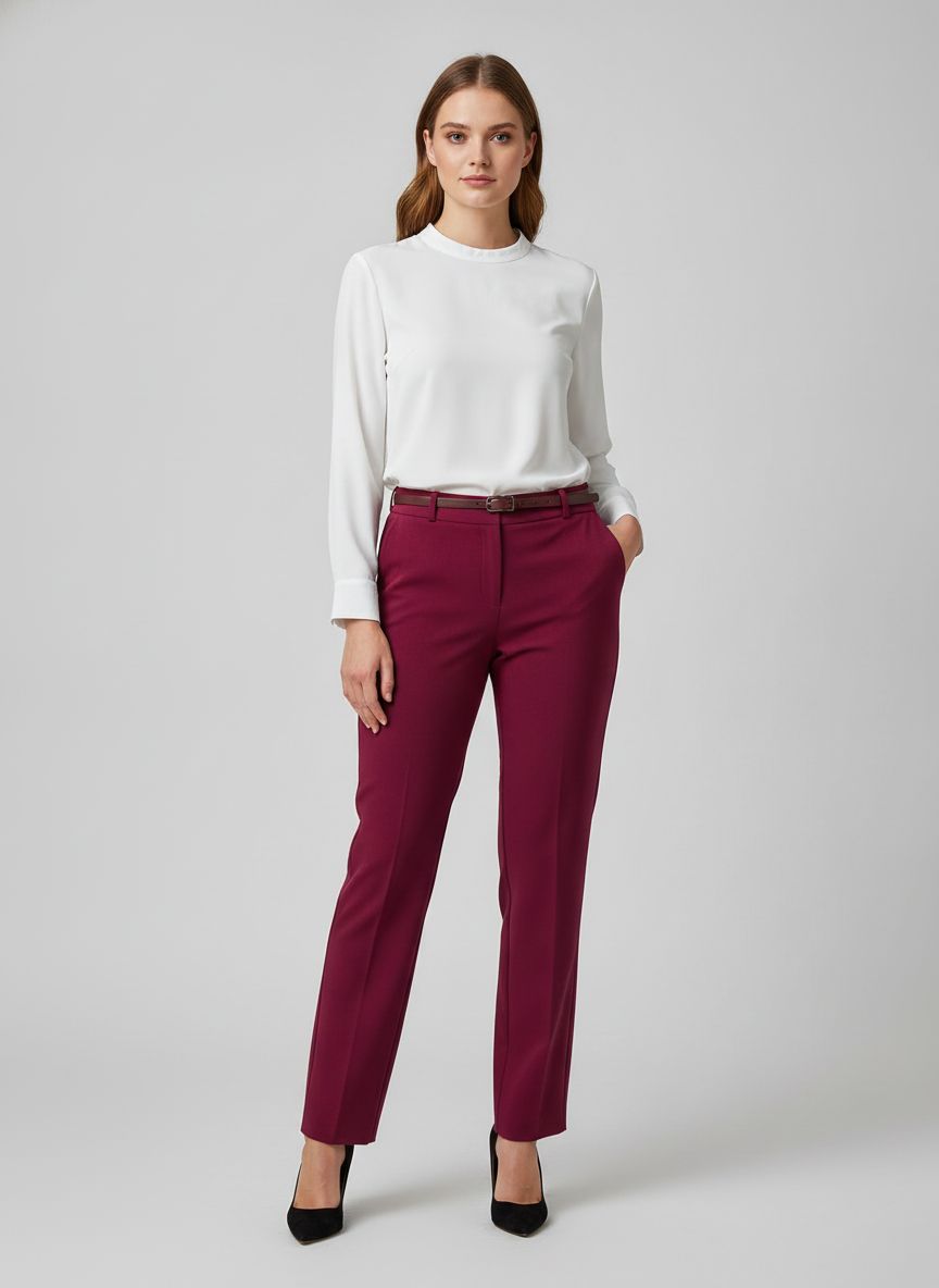 Calça Social Reta