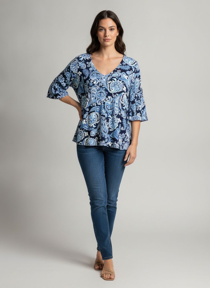 Blusa Decote V