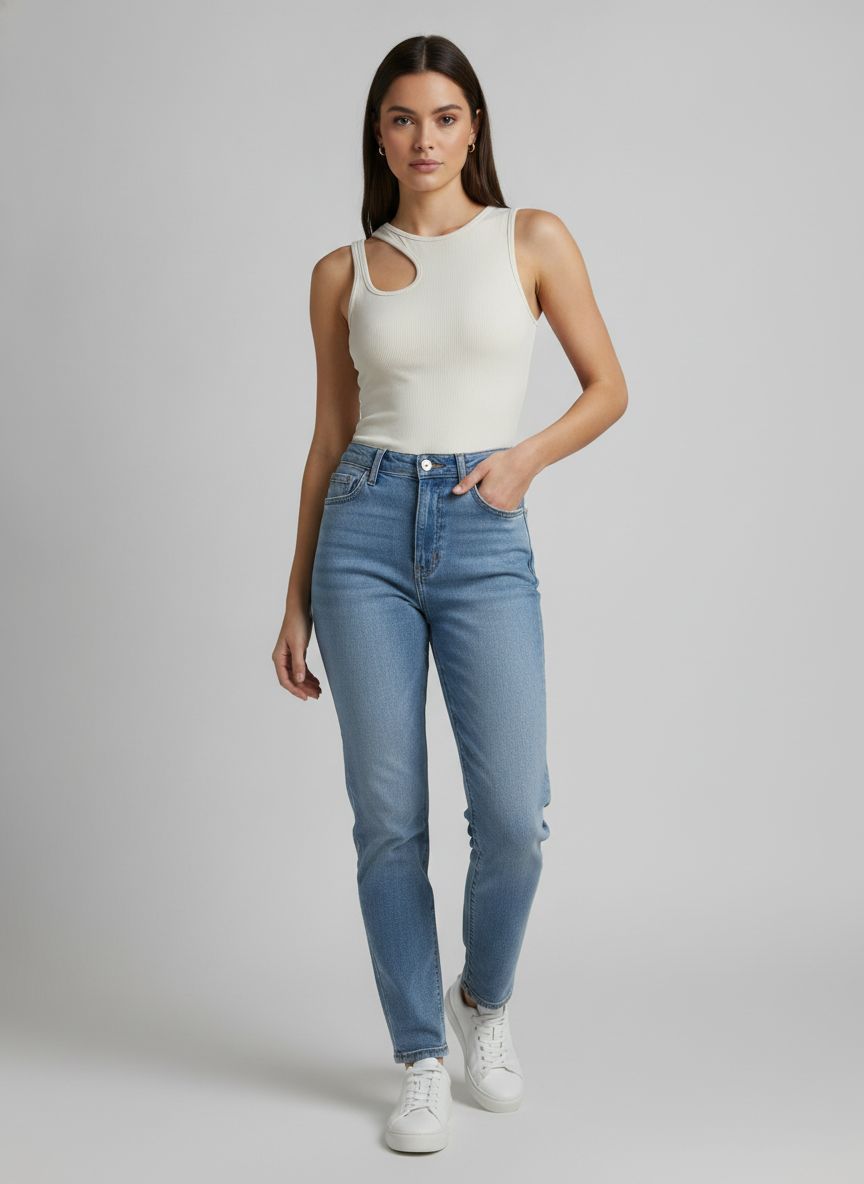 Body Regata Detalhe Ombro