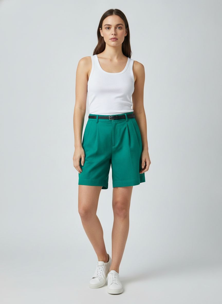 Shorts Alfaiataria Linho