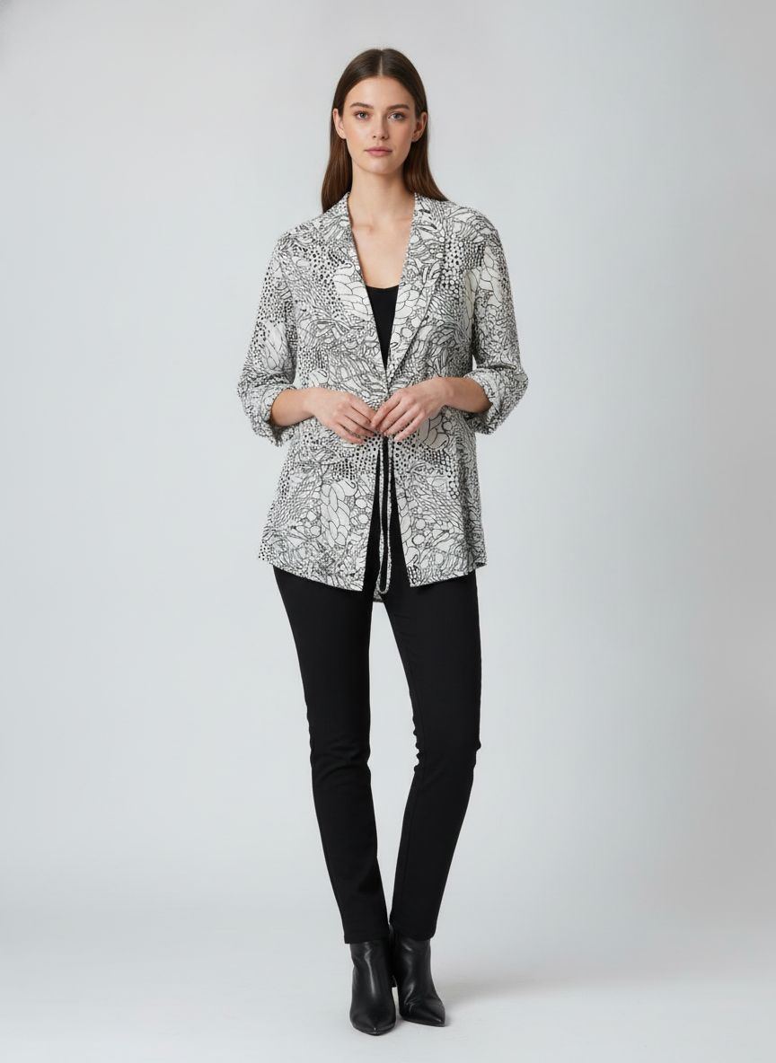 Camisa Kimono Seda