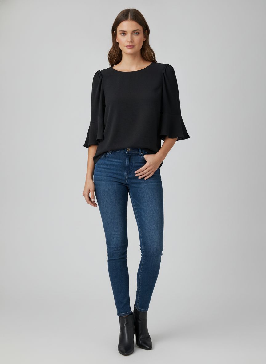 Blusa Decote V