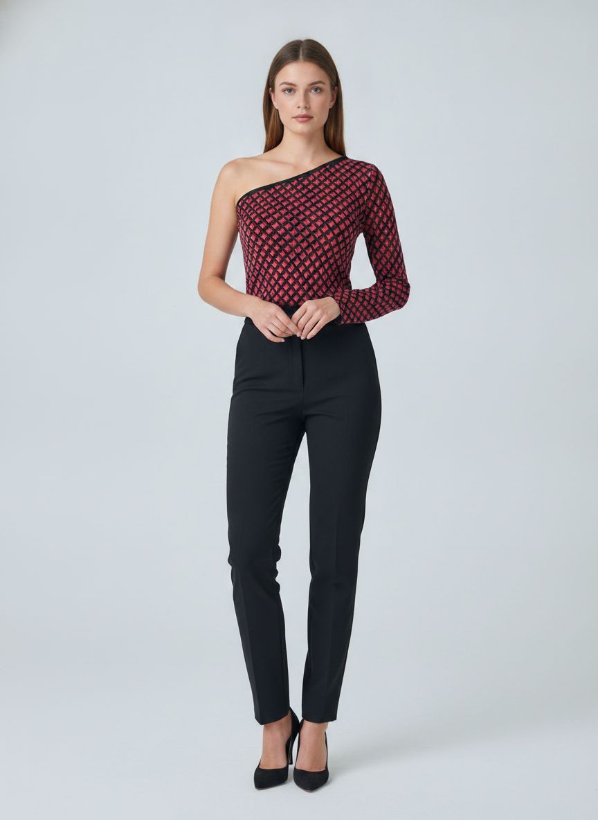 Blusa Ombro Só Manga Longa