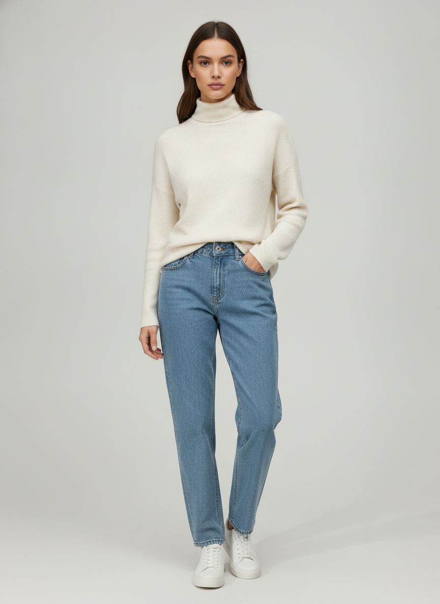 Calça Jeans Mom