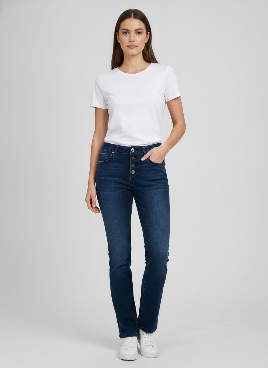 Calça Sarja Flare