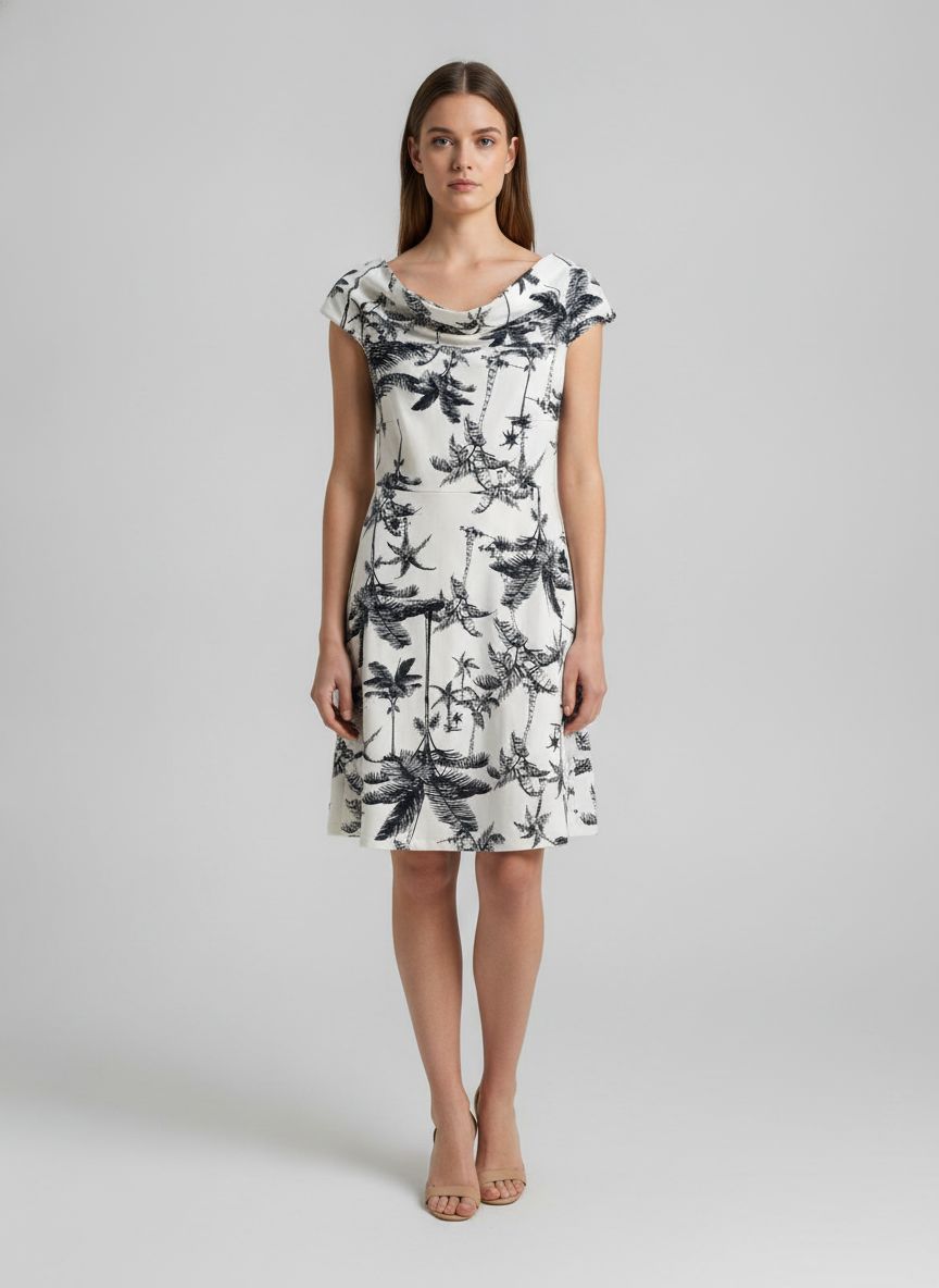 Vestido Rodado Ombro a Ombro
